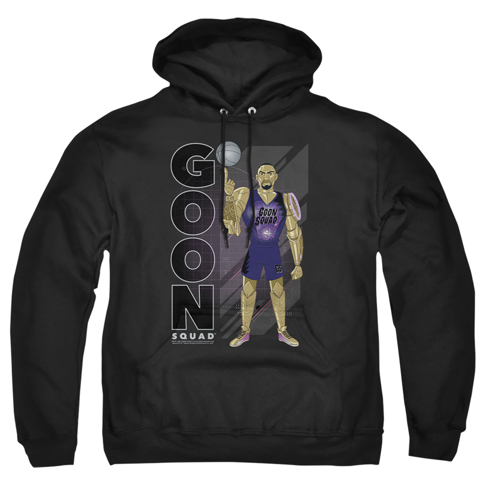 Space Jam 2 & Goon Squad Chronos-Adult Pull-Over Hoodie, Black - Small