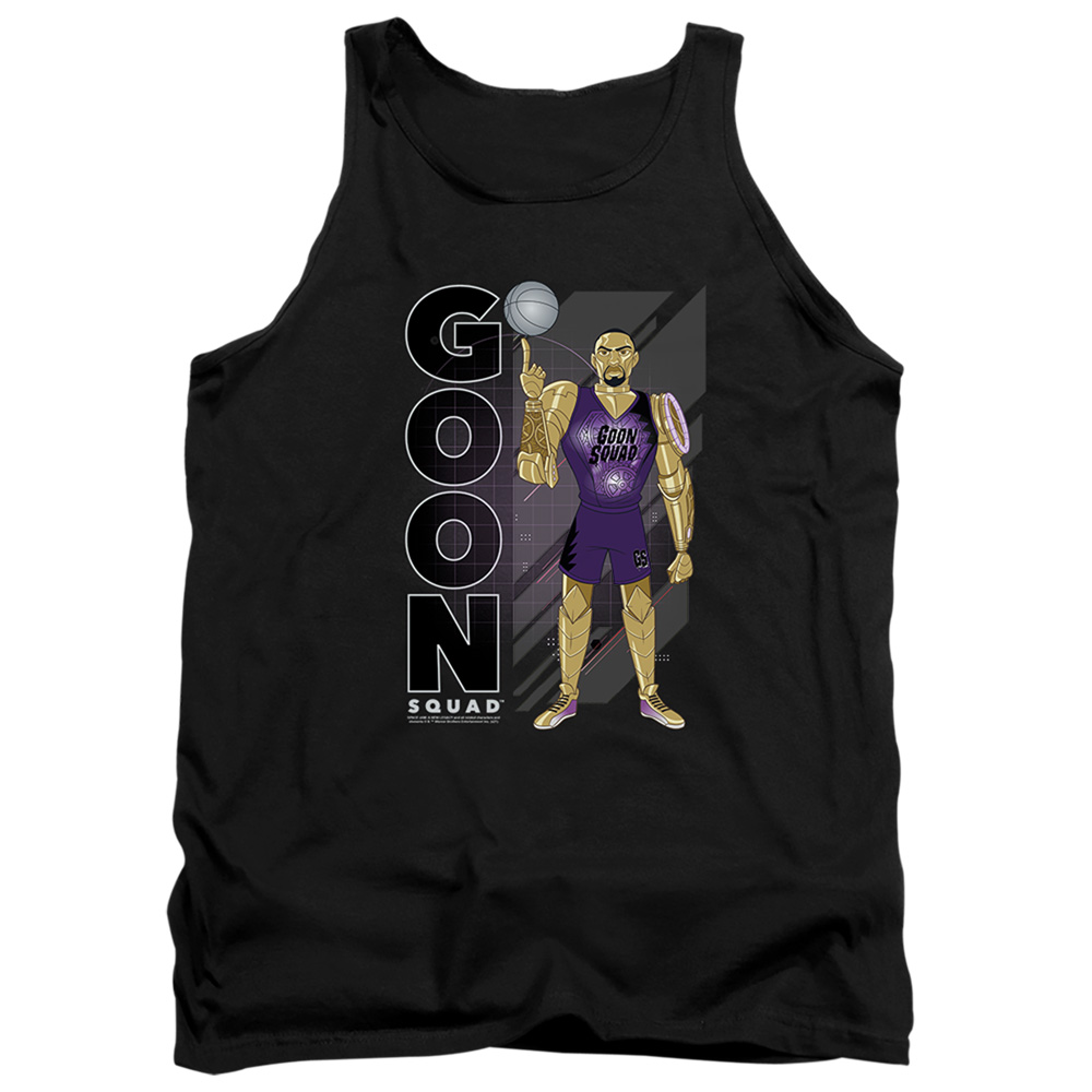 Space Jam 2 & Goon Squad Chronos-Adult Tank Top, Black - Medium