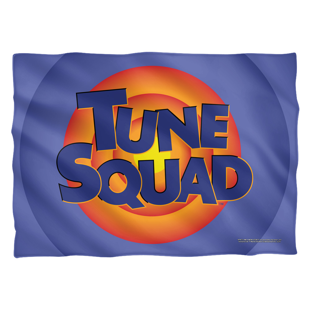 WBM1635-PLO1-20x28 20 x 28 in. Space Jam 2 & Tune Squad Logo-Pillow Case, White