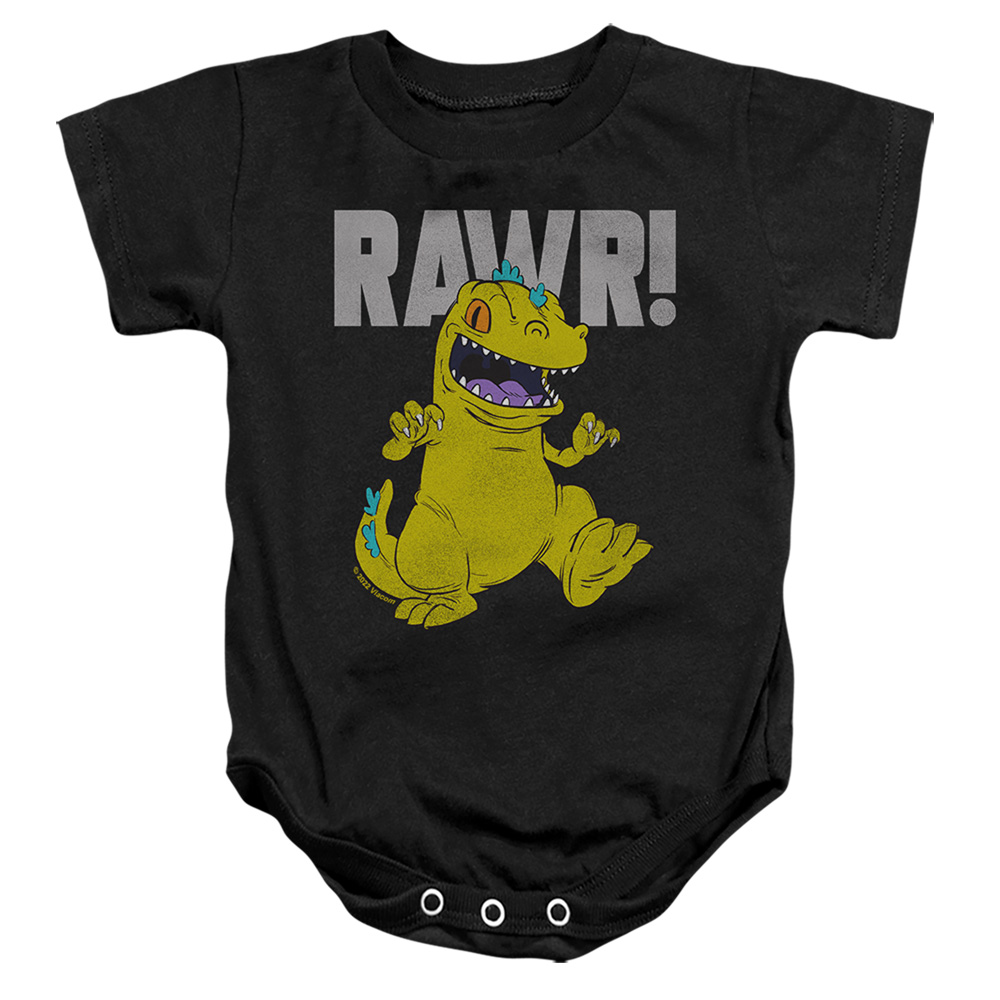 Rugrats & Reptar-Infant Snapsuit, Black - Large - 18 Month