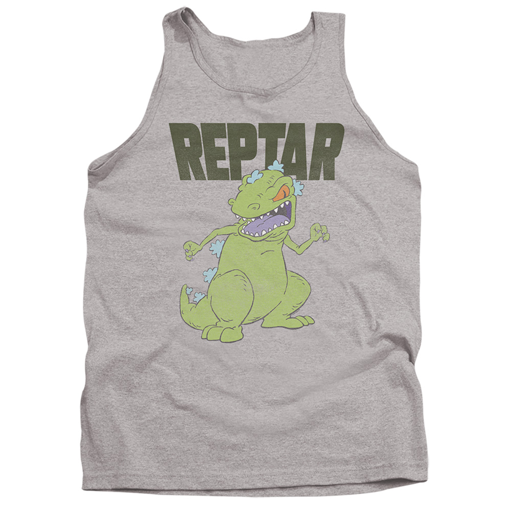 Rugrats & Reptar Big-Adult Tank Top, Athletic Heather - Small