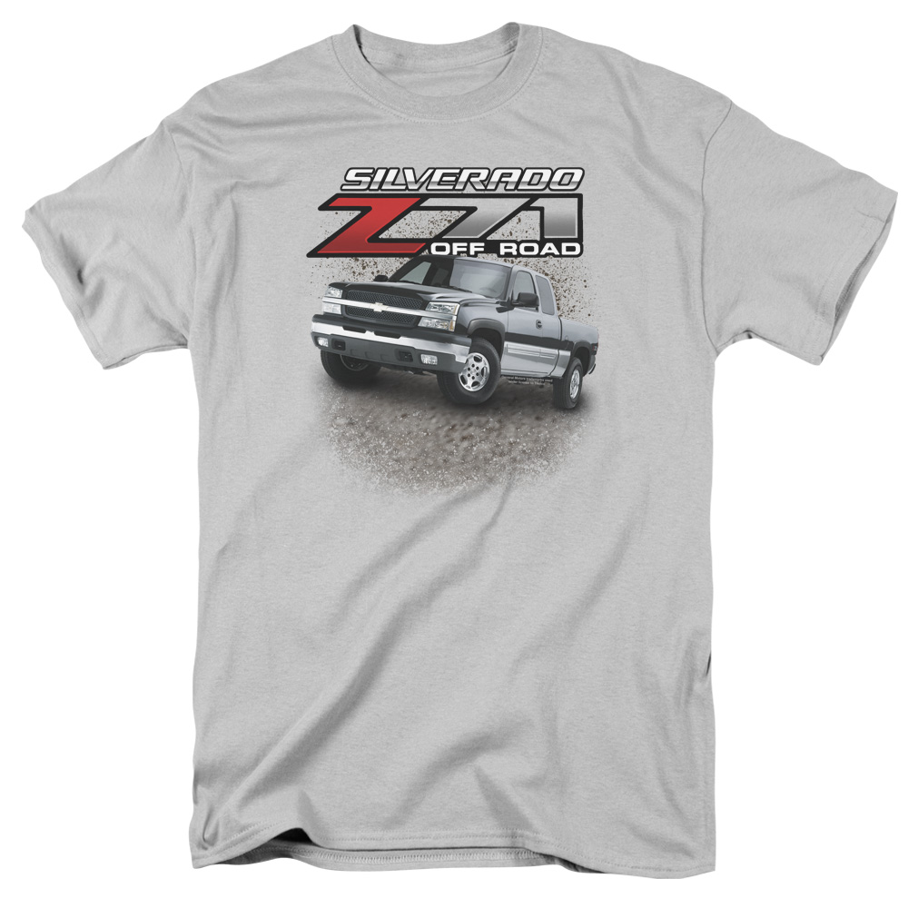 Chevrolet & Z71 T-Shirt, Silver - Small