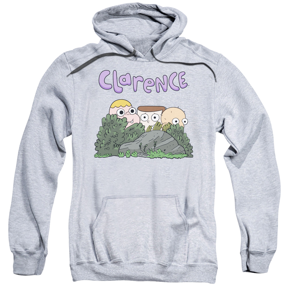 Clarence & Gang-Adult Pull-Over Hoodie, Athletic Heather - Small