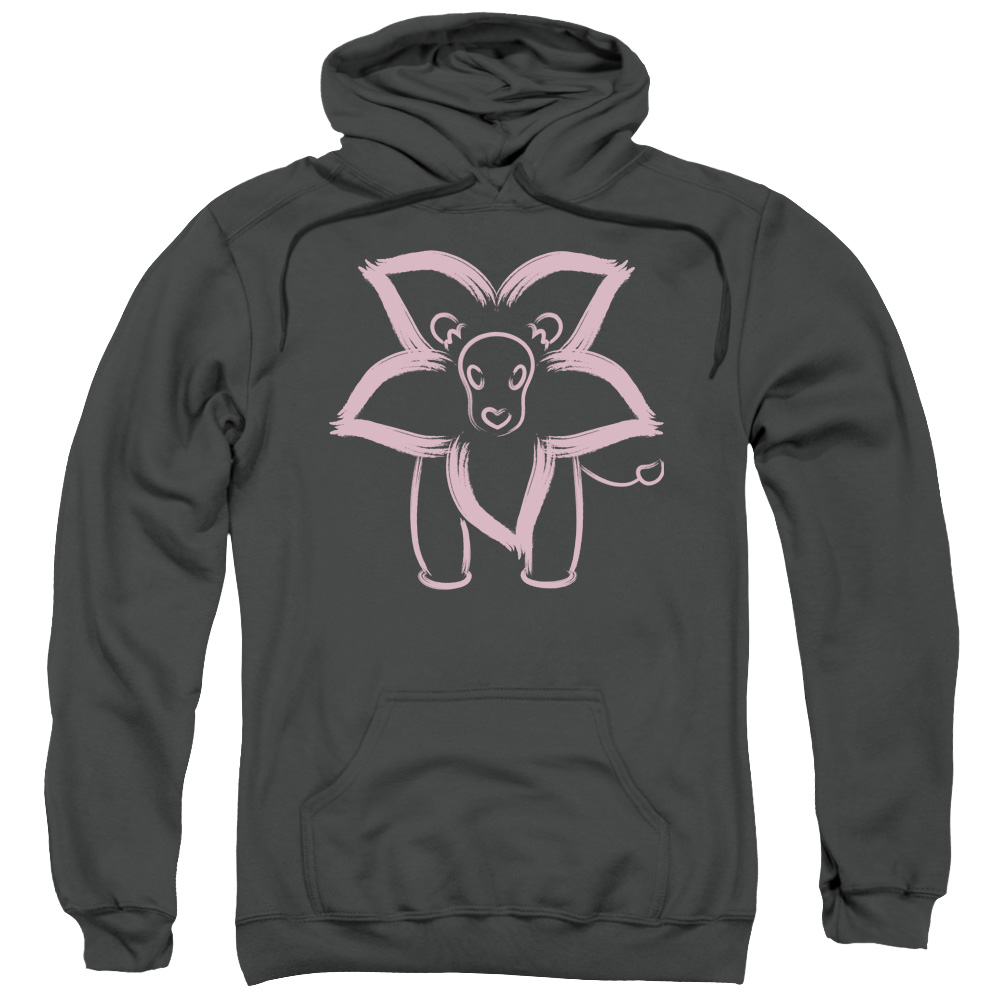 Steven Universe & Lion-Adult Pull-Over Hoodie, Charcoal - Large