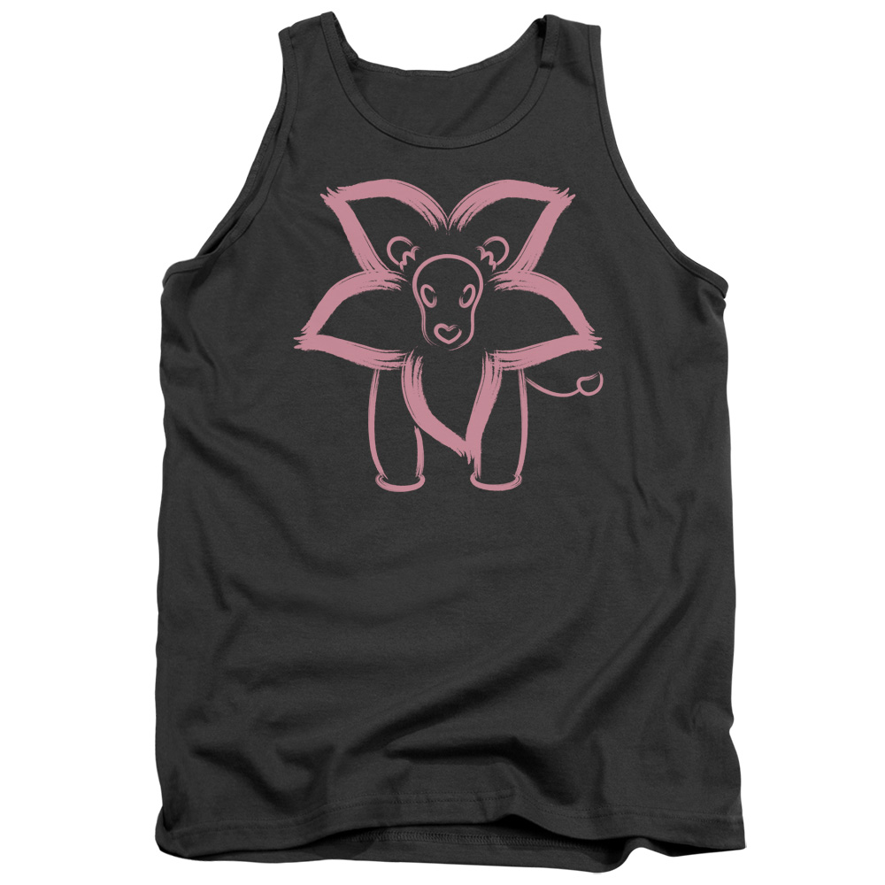 Steven Universe & Lion-Adult Tank Top, Charcoal - 2X