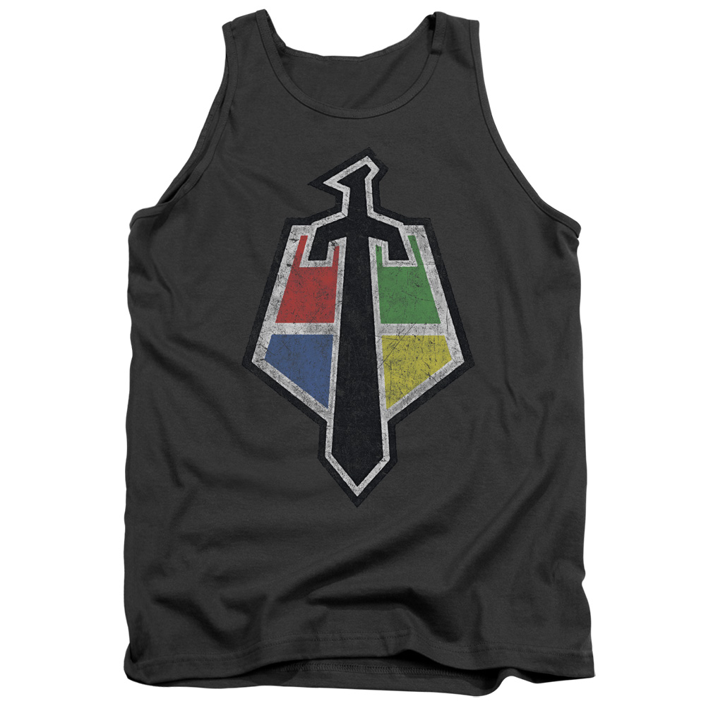 Voltron & Sigil-Adult Tank Top, Charcoal - 2X
