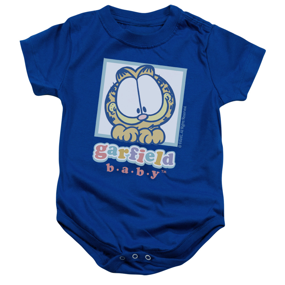 Garfield Baby Garfield Infant Snapsuit, Royal Blue - Medium - 12 Month