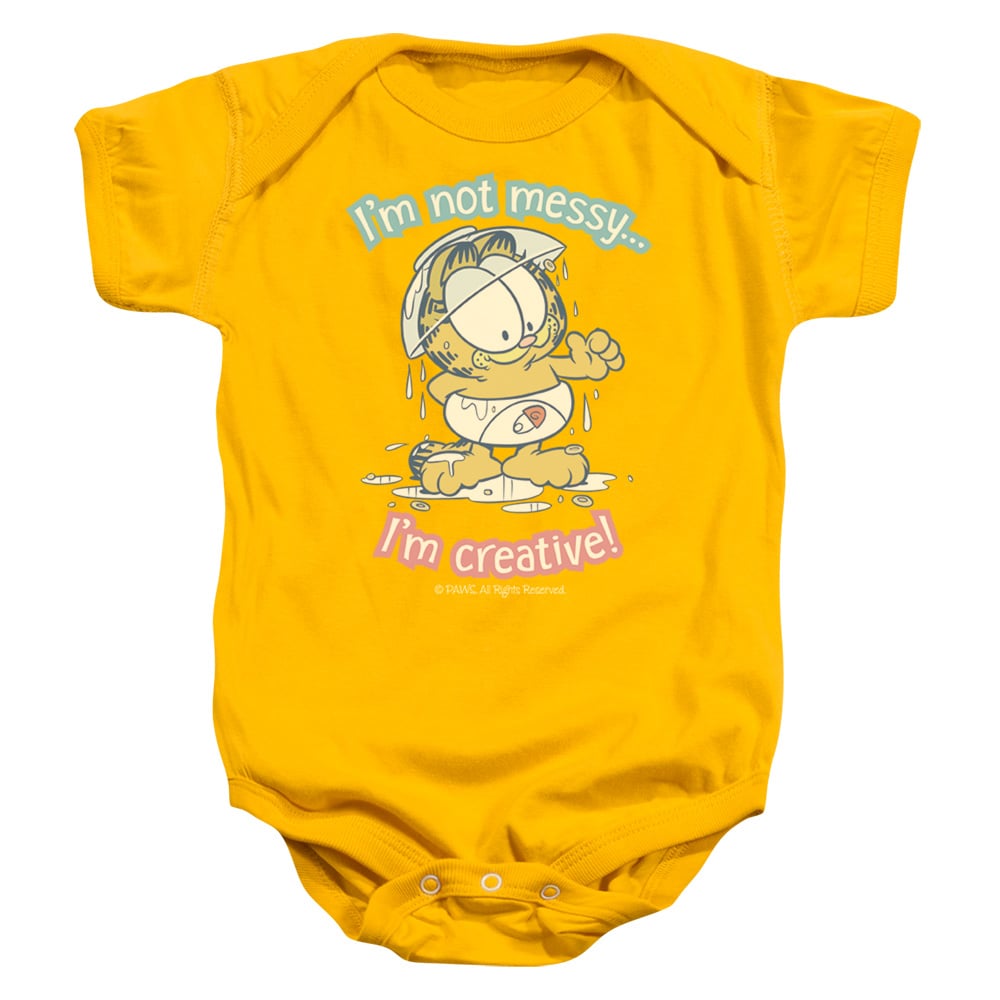 Garfield Im Creative Infant Snapsuit, Gold - Large - 18 Month
