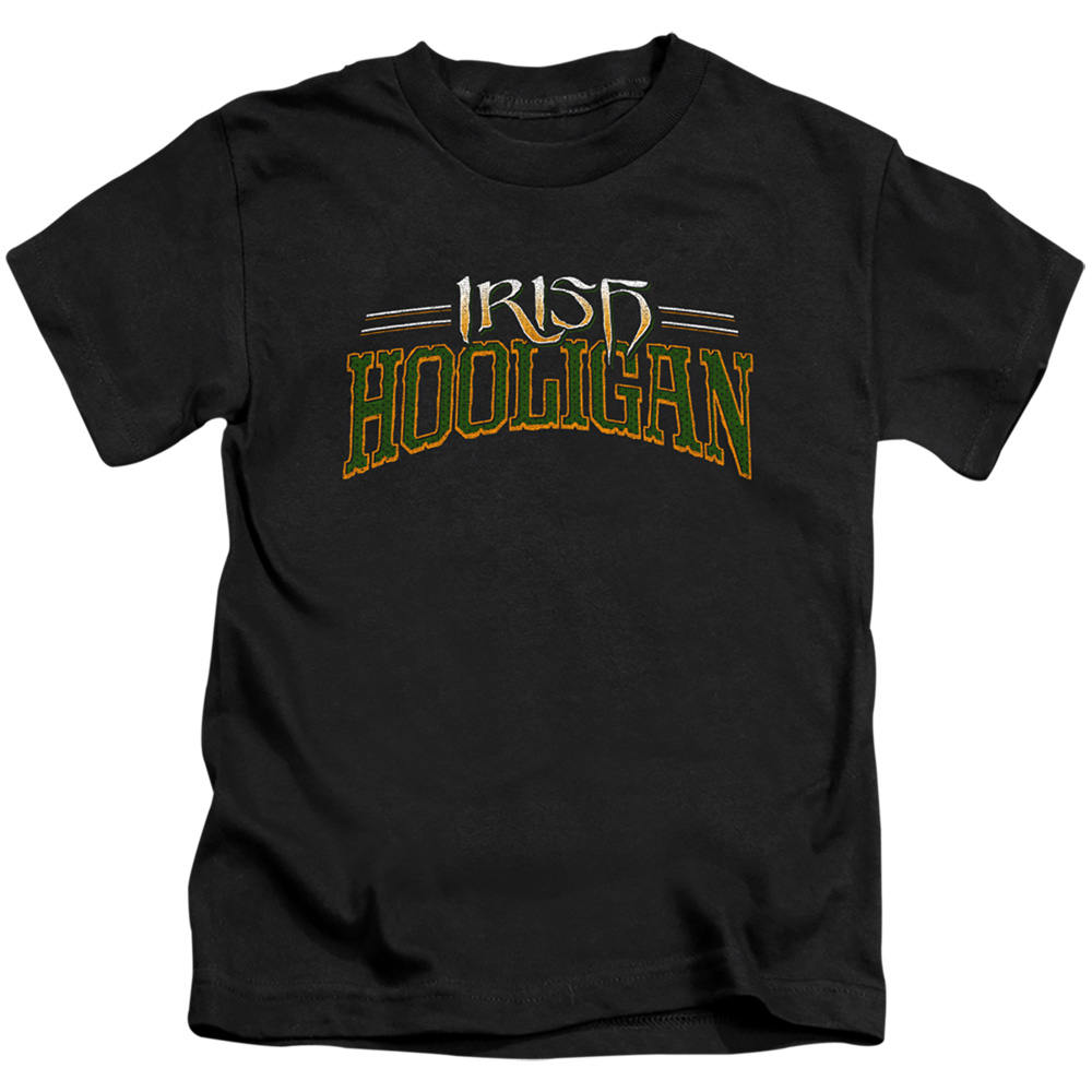 Hooligan-Short Sleeve Juvenile 18-1 T-Shirt, Black - Medium - 5-6