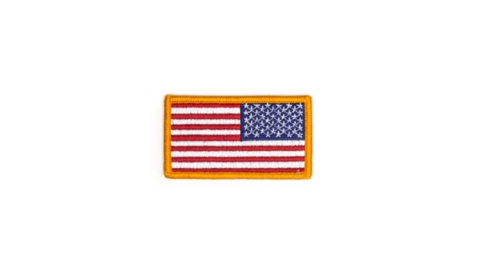 Tactical Gear TCSH 03800 Tac Shield American Flag Patch - Red, White & Blue