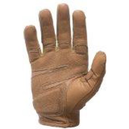 Hard Knuckle Glove Kevlar & Goatskin Leather Coyote, Large