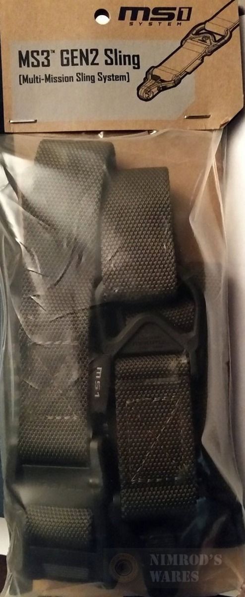 Picture of Magpul MP MAG514-RGR MS3 Gen2 Multi Mission Sling System - Ranger Green