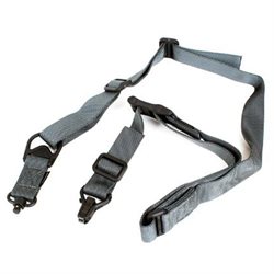 MS3 Single QD Sling System - Gray - Adjustable - Heavy-Duty Design