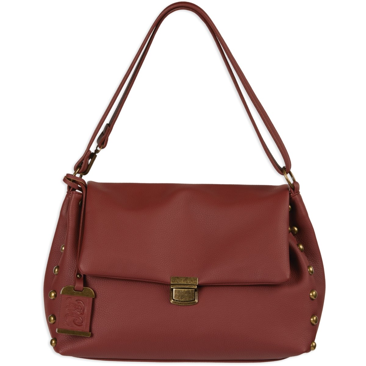 Picture of Bulldog BUDG BDP-071 11 x 9.5 x 3 in. Convertible Hobo Cross Body Style Purse with Holster, Blush