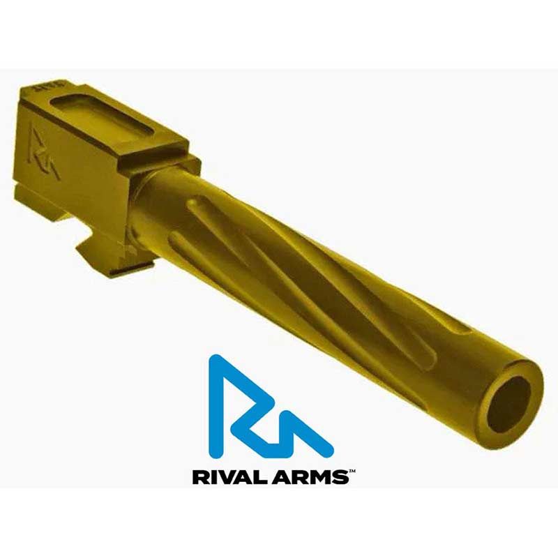 Picture of Rival Arms RVLA RA20G101E Barrel for Glock 17 GEN3-4 V1&#44; Gold
