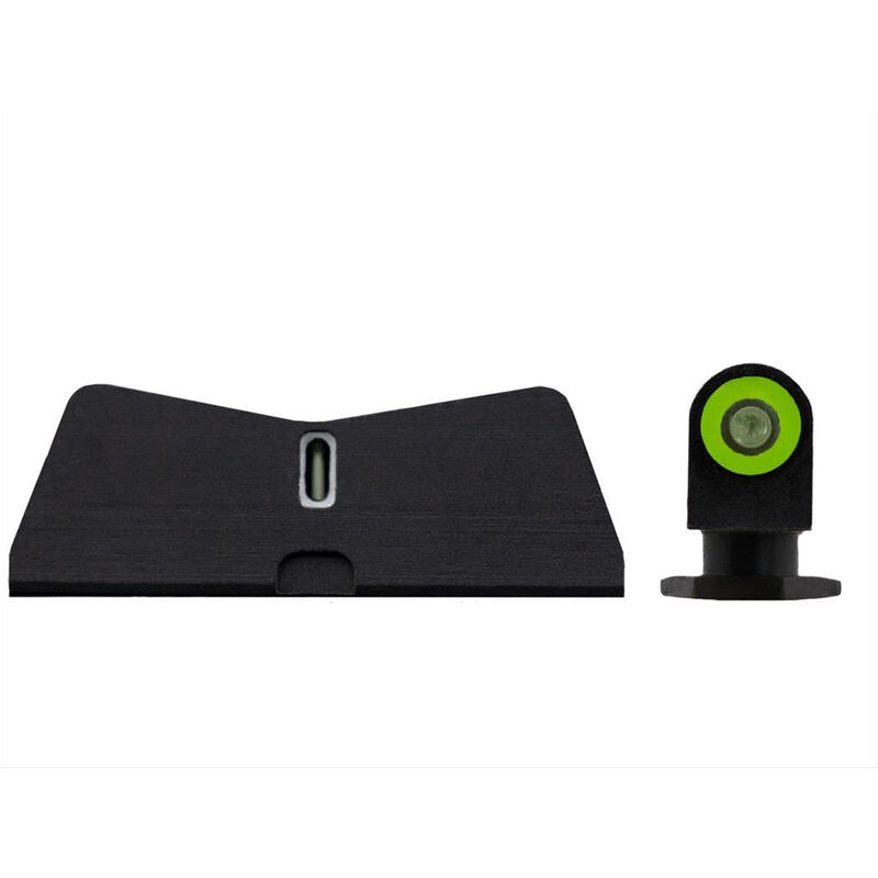 Picture of XS Sights XSS GL-0009S-6G DXT2 Standard Night Sight Set for Glock 17&#44;19-22-24&#44; 26&#44;27-31-36 & 38&#44; Dot Green