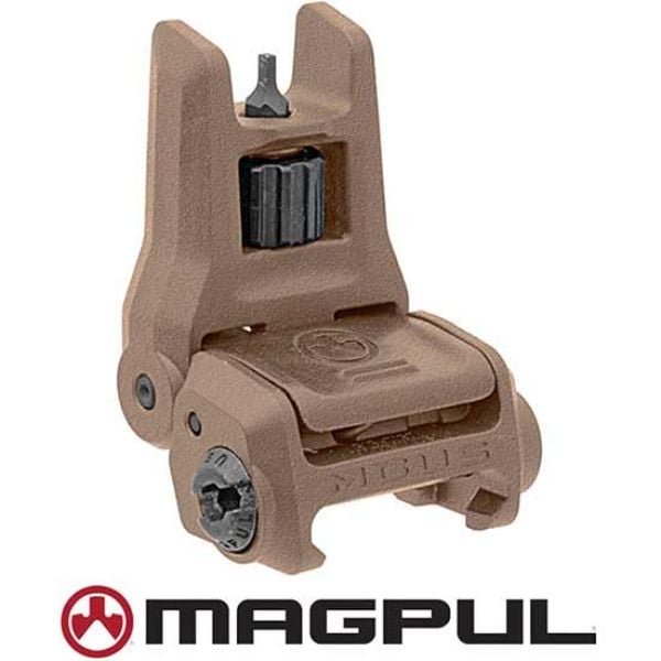 Magpul MBUS-3 Flip-Up Polymer Front Sight for Picatinny Rail, FDE MAG1166FDE