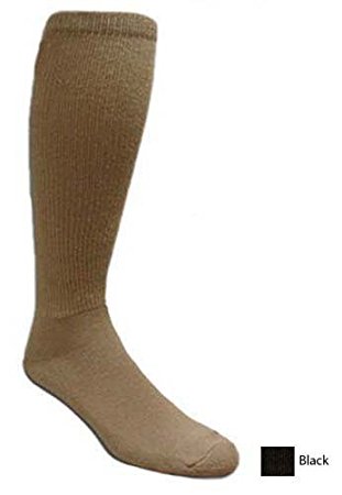 Tactical Gear CT 2710 BK Rock Ground Pounder Sock - Black, Size 4-8