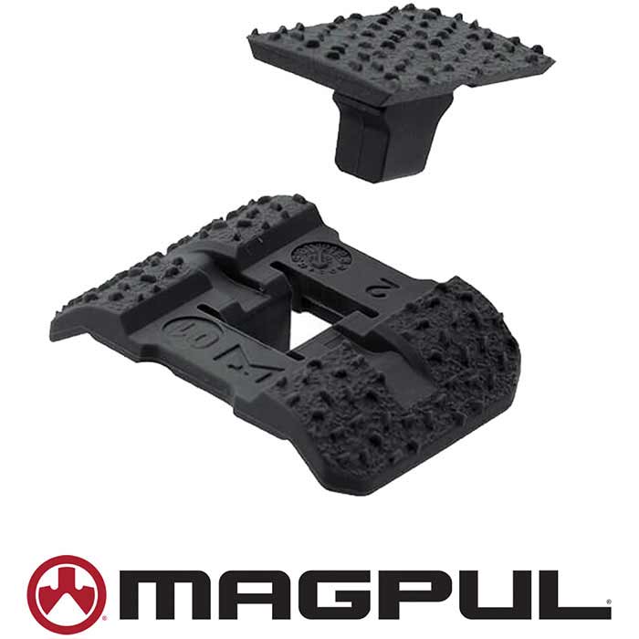 Magpul MP MAG1365-BLK M-LOK Rail Covers Type 2 Half Slot, Black