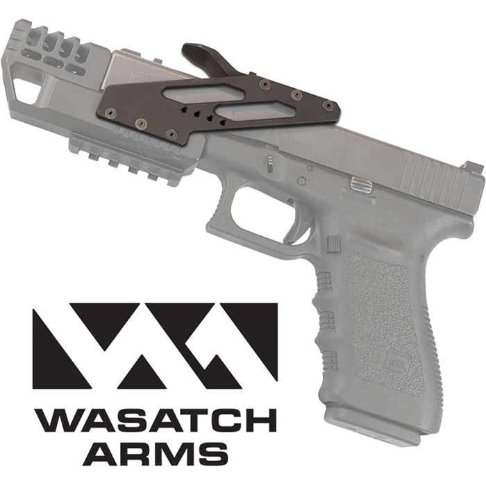 Picture of Wasatch Arms WTHA WAOPGL17G3-4 Gen 3-4 Glock 17 Optics Mount Cerakote&#44; Black