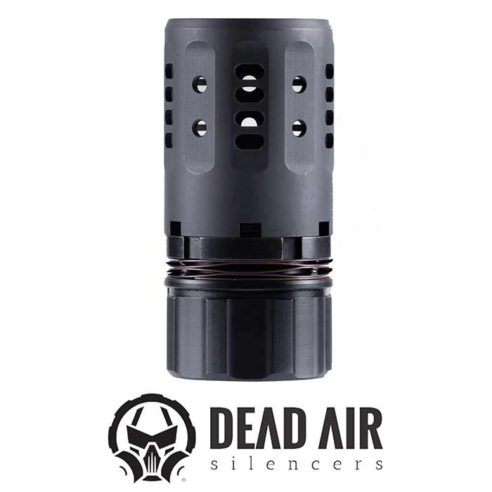 Dead Air Silencers Dead Air .30 Cal Pyro Muzzle Brake with DA428 KeyMo & Front Cap DA202A
