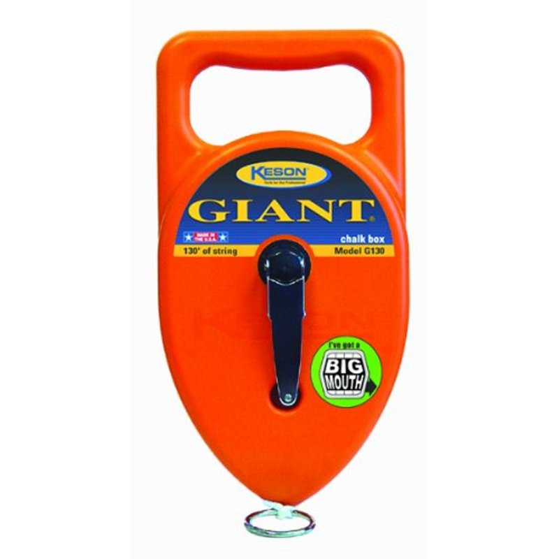 G130 Giant Chalk Line Reel - 130 ft.
