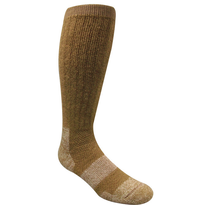 Tactical Gear CT 3855 CB Ice Military Boot Sock, Coyote Brown
