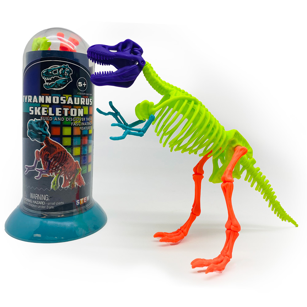 T-Rex Skeleton Tube Puzzle