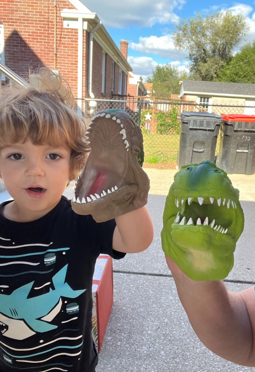 Picture of Tedco Toys 10282 Dino Hand Puppet Toy