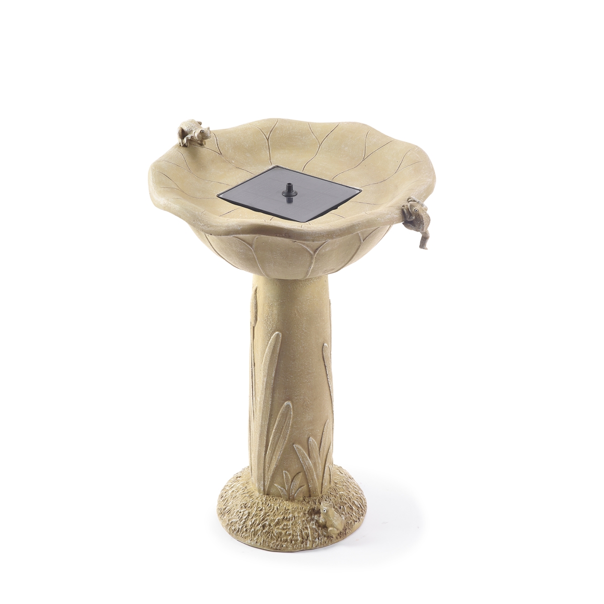 20633024 Acadia Frog IntelliSolar Birdbath