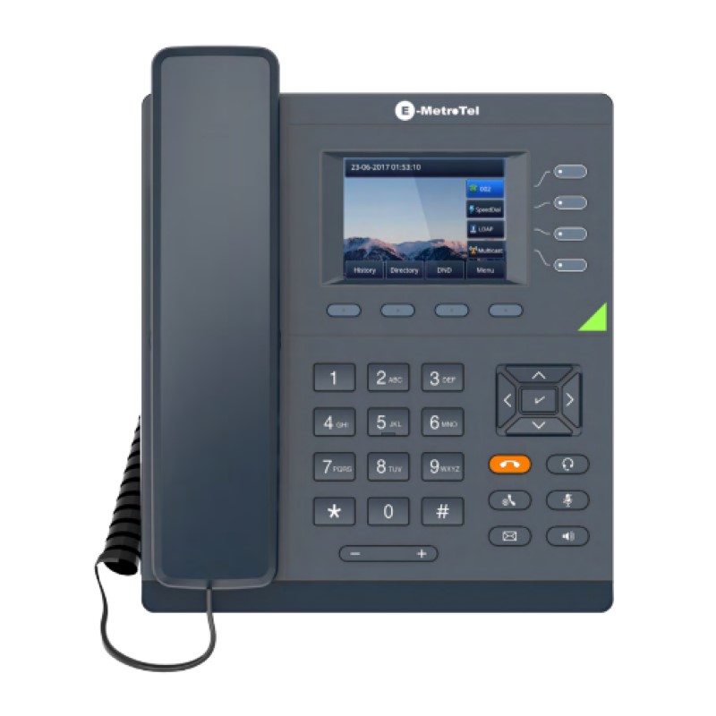 Picture of E-MetroTel EME-HPINFC-5004 Infinity 5004 Color IP Phone