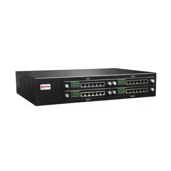 Picture of Redstone RED-RGW96-24S-1U-RJ45 24 FXS Port VoIP Gateway with RJ45, Black