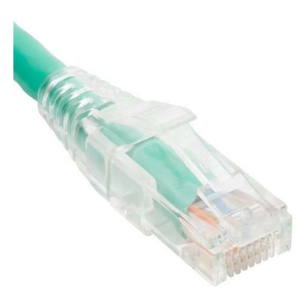 -ICPCST07GN 7 ft. Patch Cord with Cat 6, Clear Boot, Green