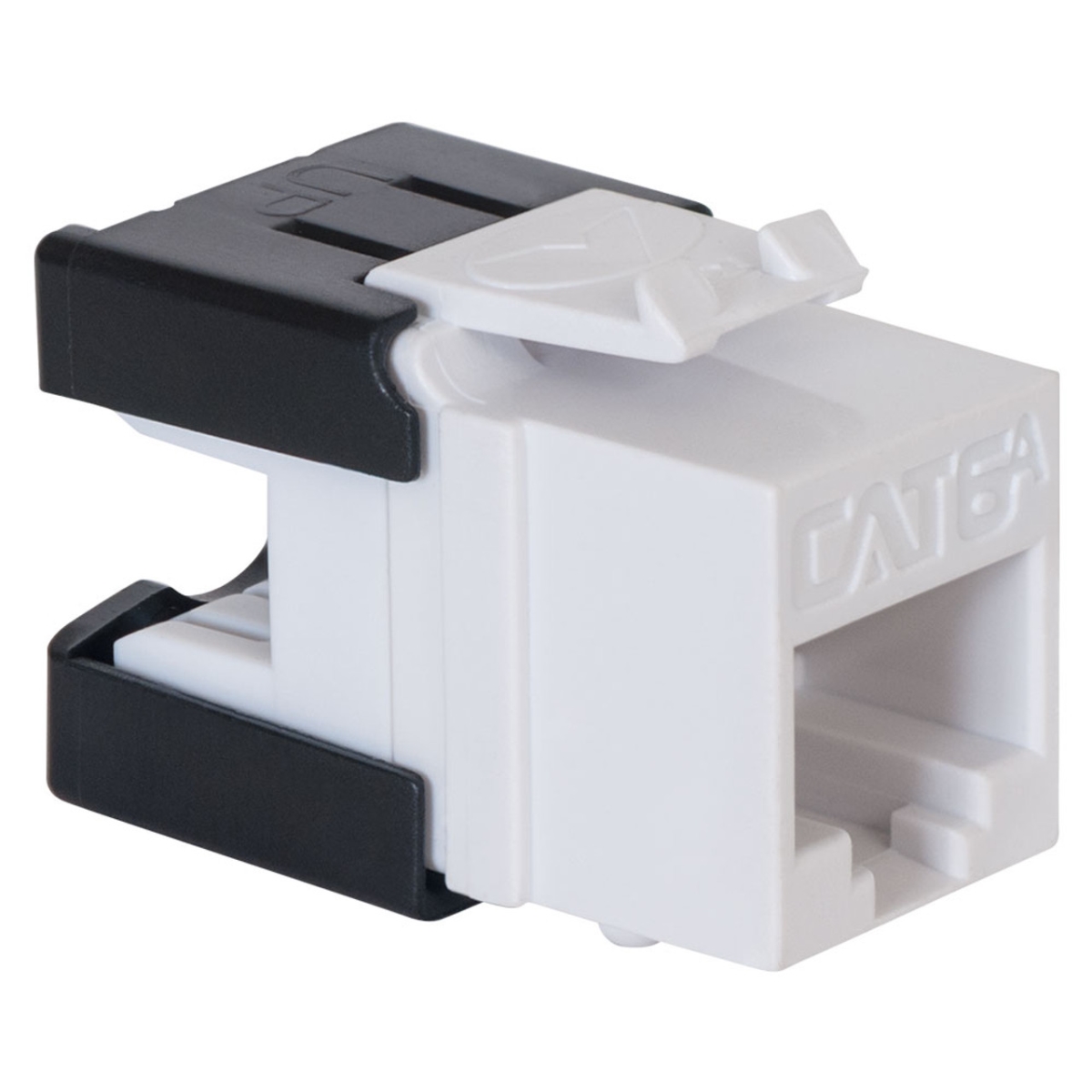 -IC107GACWH CAT6A HD Modular Connector, White - Pack of 25