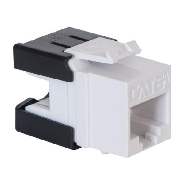CAT6A Keystone Jack for HD Style, Blue - Pack of 25