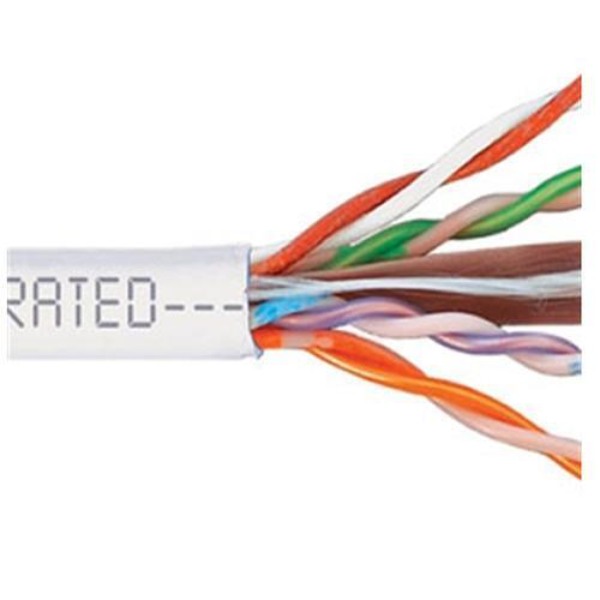 -ABT6VWH CAT6 Plenum Value Line 500 Mhz Cable, White