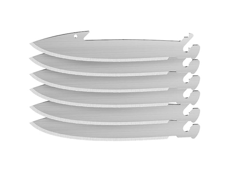 3.5 in. Swap Replacement Blades, Silver - Pack of 6