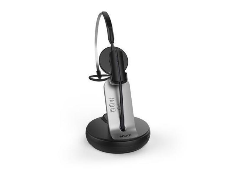 Picture of Snom SNO-A170 Convertible Wireless Mono Headset with Charger Stand&#44; Black