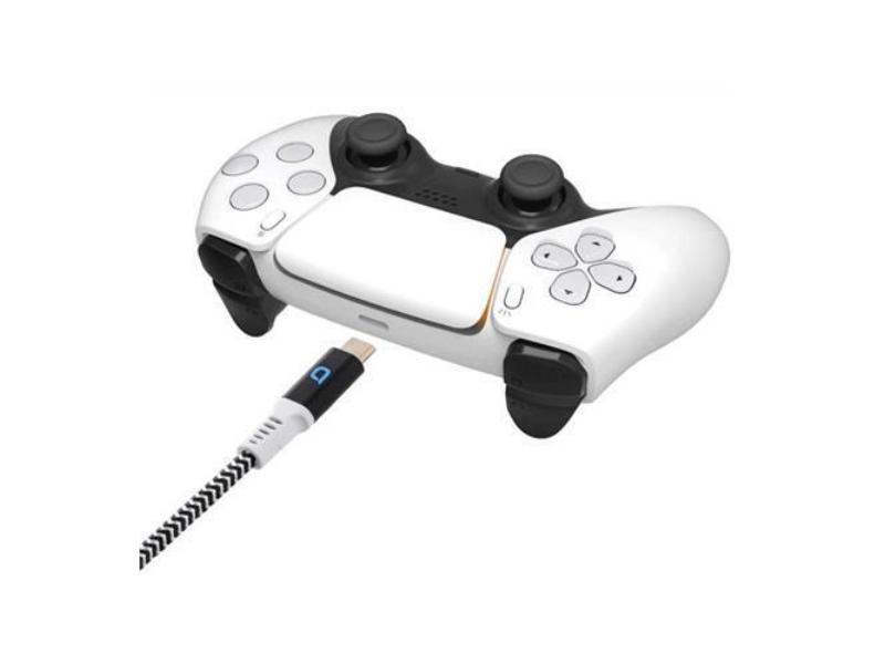 10 ft. Dreamgear Lynx Cable for Playstation 5, White