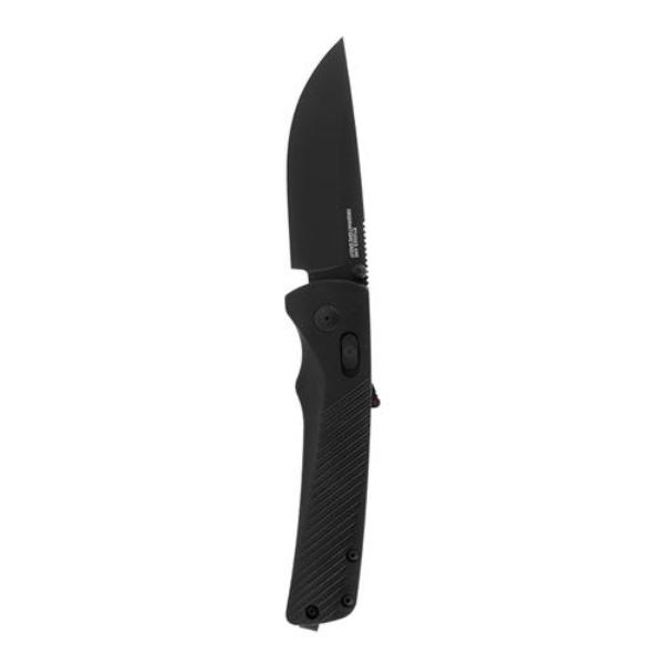 -11-18-02-41 Steel & Serrated Folding Knives - Blackout