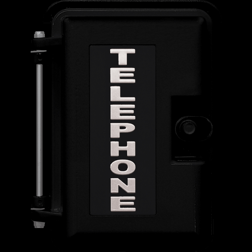 Picture of Viking Electronics VK-VE-9X12B-2P Weatherproof Box Heavy-Duty Black Plastic Outdoor Enclosure&#44; Adapter Panel 2 - 9 x 12 in.
