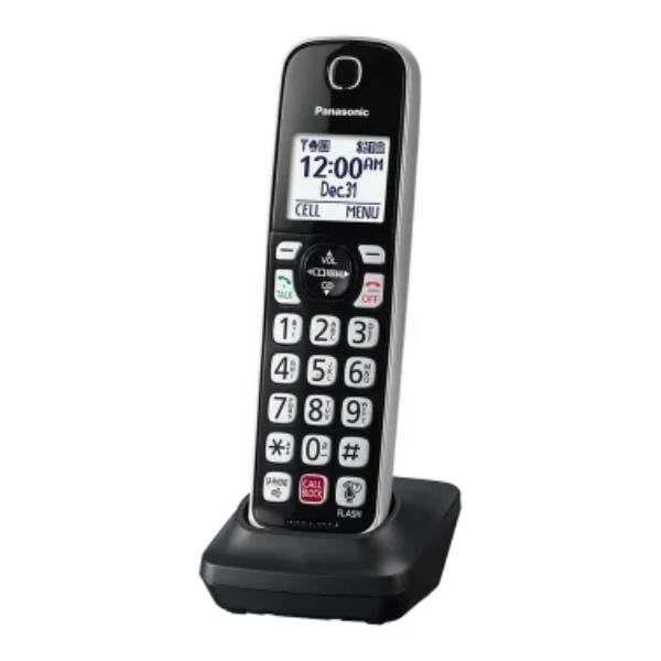 Picture of Panasonic KX-TGDA86S Accessory Handset for TGD86x Series&#44; Silver & Black