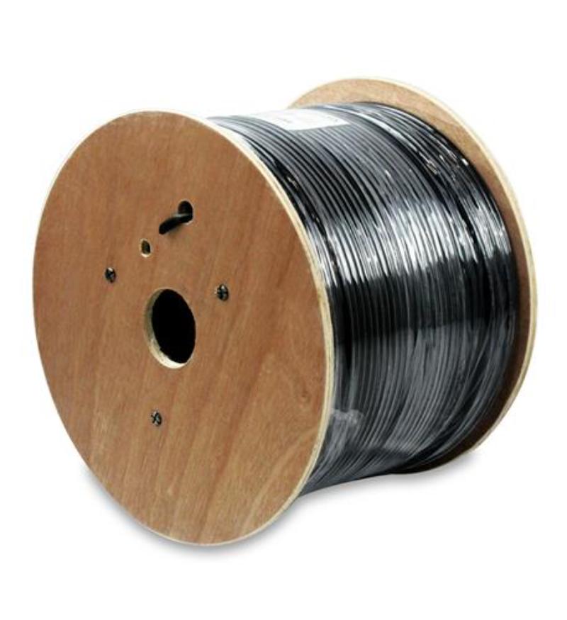 WAV-CAT6-BURIAL-WB CAT6 Burial Water Blocking Cable, 1000 ft. - Black