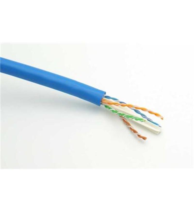 WAV-CAT6A-PLEN-BL CAT6A Plenum Ethernet Cable - Blue