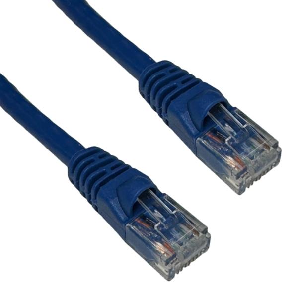 WAV-6E04UMBL-PC-14 14 ft. CAT6 UTP Patch Cable, Blue
