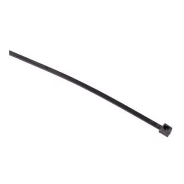 TIEWRAP-15-IN-BK 15 in. 80 lbs Tie Wraps - Black - Pack of 100