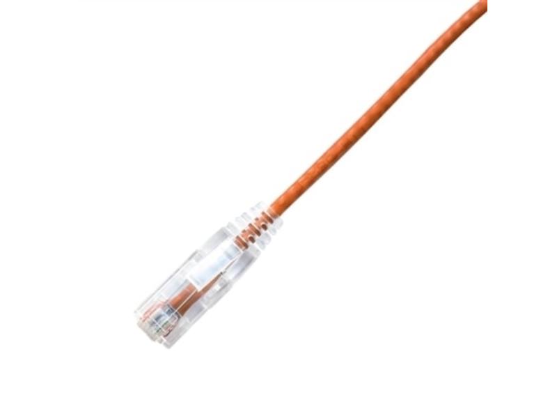 LYN-CPCS-6OR-003F 3 ft. CAT6 Slim Ethernet Patch Cable, Orange
