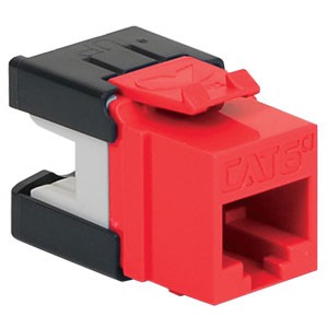 Picture of ICC ICC-IC1078GARD Module CAT6A Rated Connectors HD - Red