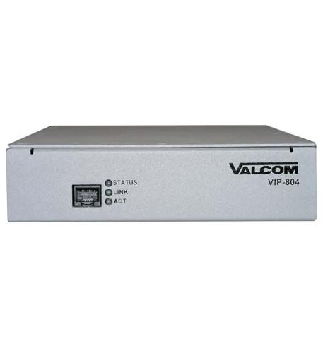 Picture of Valcom VC-VIP-804B Enhanced Network Audio Port, White