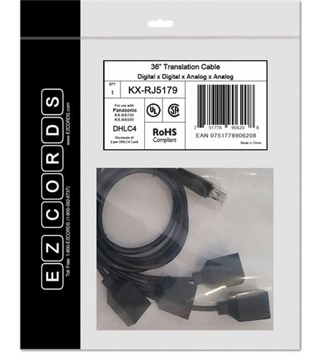 Picture of Ezcords EZC-KX-RJ5179 DHLC4 NS700 Translation Cable